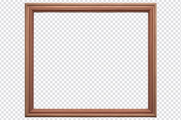Square Wooden Frame PNG – Free Transparent Download