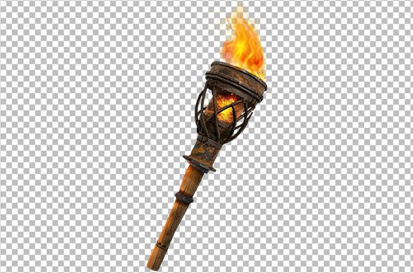 Fire Torch PNG Transparent – Olympic Torch PNG