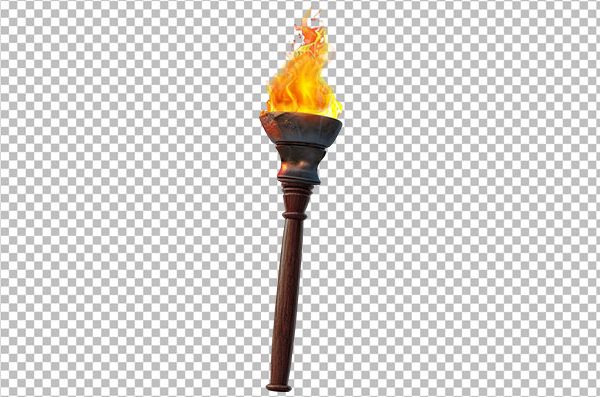 Flame Torch PNG – Olympic & Freedom Torch Transparent Image