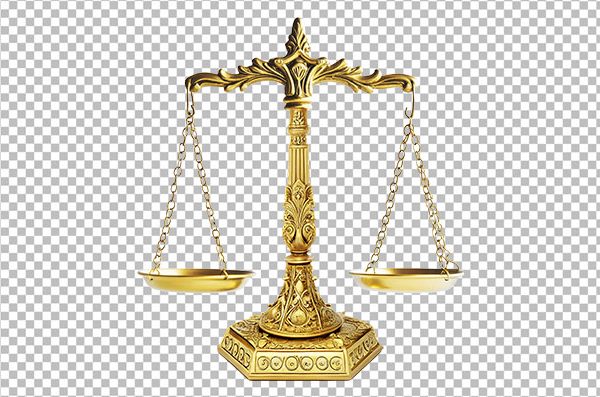 Scales of justice PNG transparent – free download