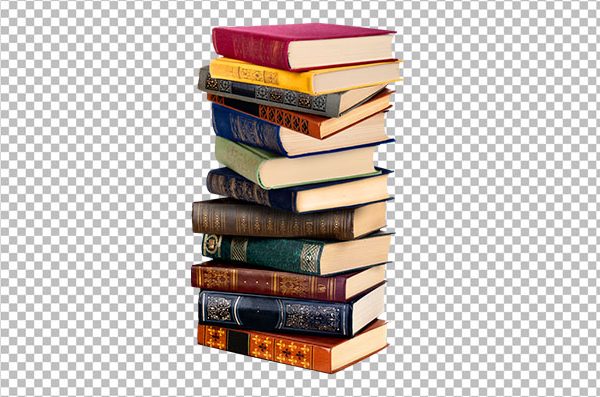 Stack of Books PNG Transparent – Free Download