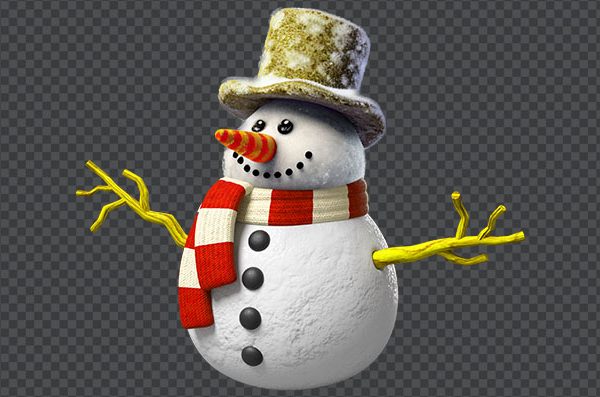 3D Snowman PNG Free Download | Transparent HD Snowman Clipart