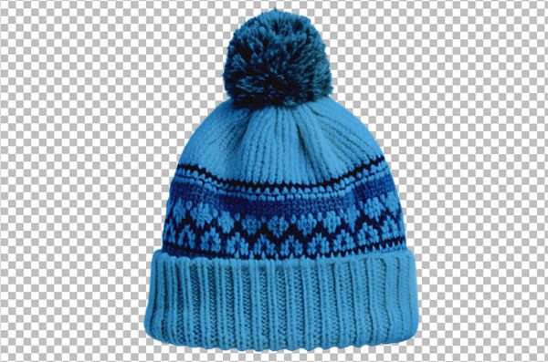 Blue Winter Hat PNG Transparent | Free Knitted Hat Download