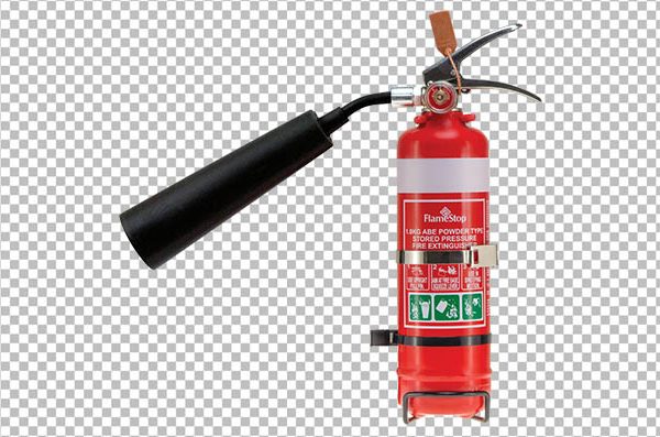Fire Extinguisher with Hose PNG – Transparent Fire Safety Equipment