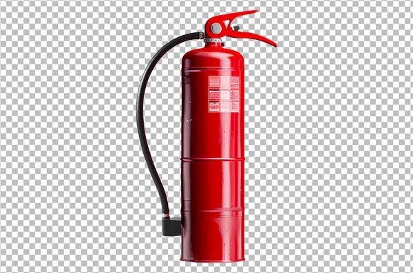 Industrial Fire Extinguisher PNG – Transparent Fire Safety Equipment