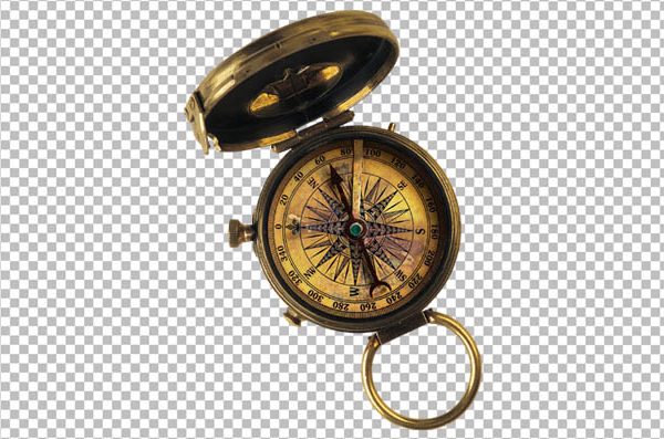Realistic Compass PNG – High-Quality Transparent Compass