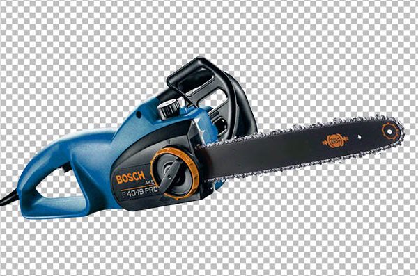 Electric Chainsaw PNG Transparent Background – HD Tool