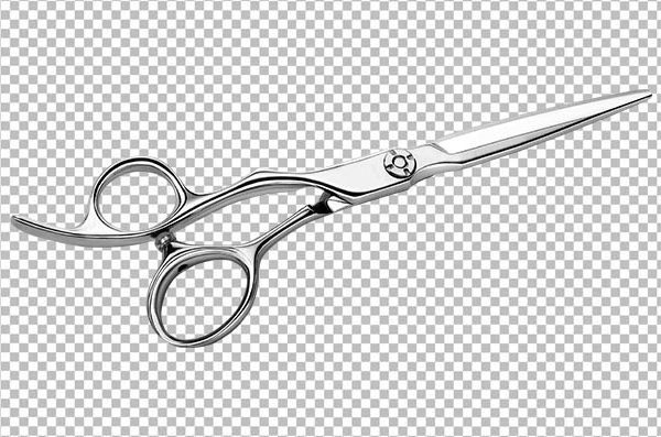 Hair Cutting Scissors PNG Transparent Background – Free HD Download