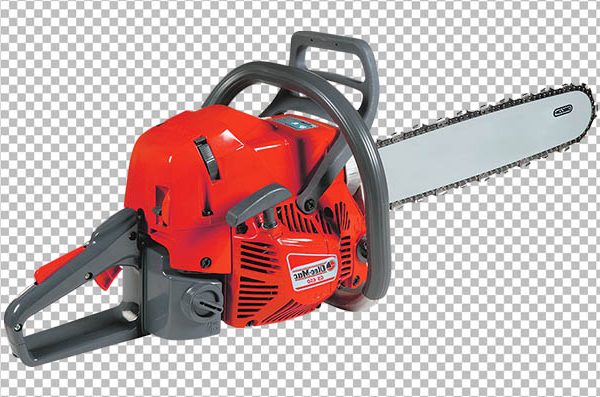 Wood Cutting Chainsaw PNG – Transparent HD Tool Image