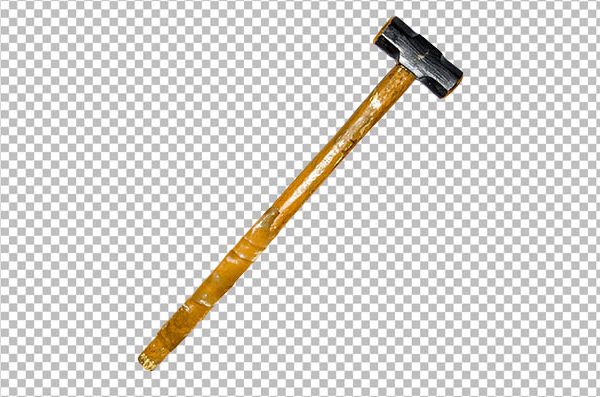 Wood Handle Hammer PNG – HD Transparent Tool Images