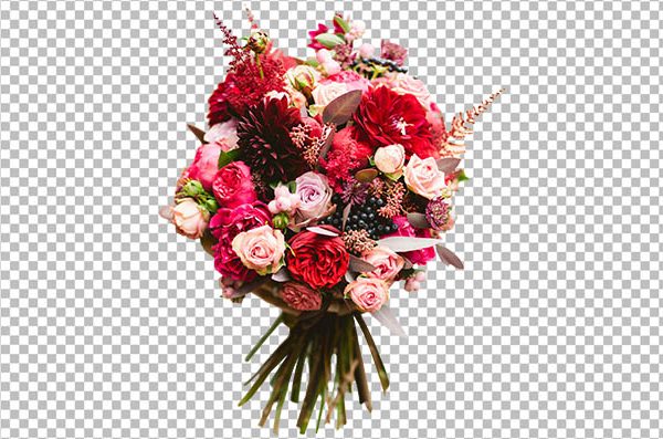 Wedding Bouquet PNG – Transparent Bridal Flower Bouquet Image