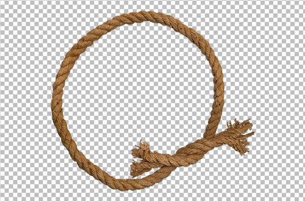 Twisted Rope PNG – Nautical Rope Isolated Transparent Image