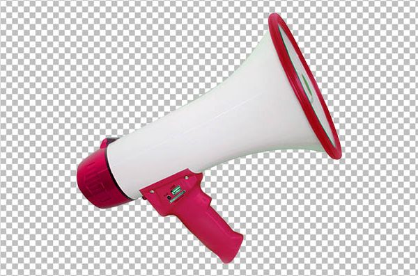 Megaphone Loudspeaker PNG | Transparent Announcement Speaker Graphic