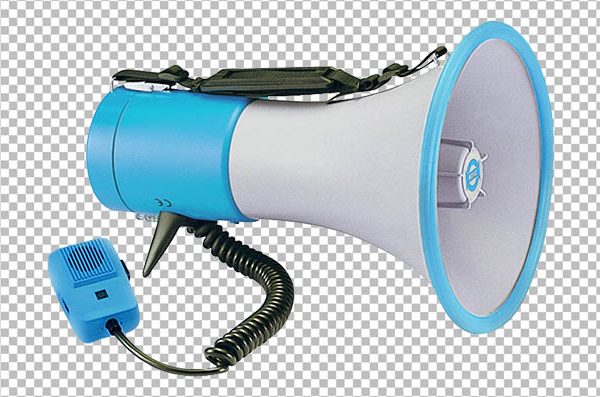 Megaphone Illustration PNG | Transparent Loudspeaker Announcement Graphic