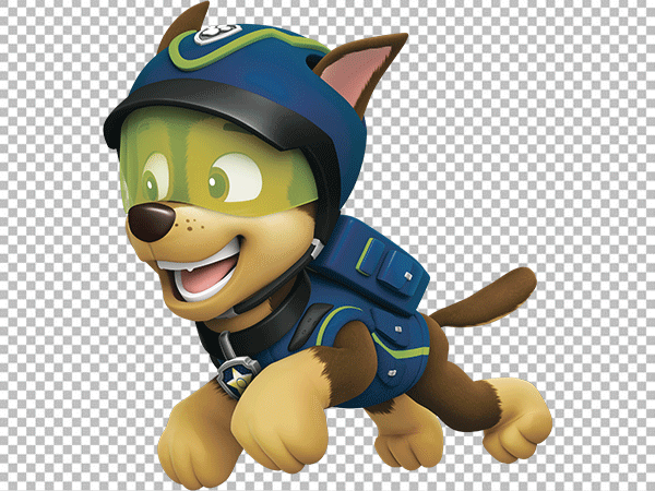 Cute Chase Paw Patrol PNG Transparent Background – Free HD Download
