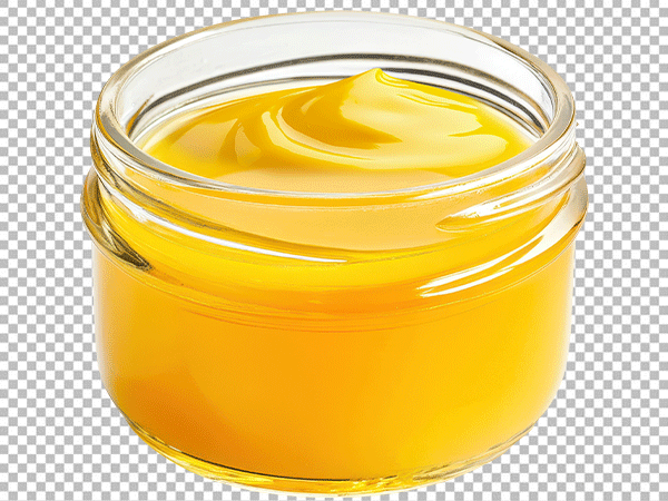 Pure Cow Ghee Jar PNG Transparent Background HD