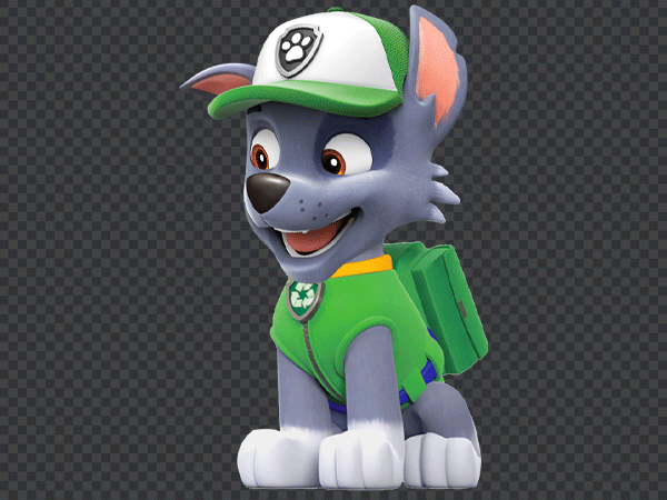 Rocky Paw Patrol PNG Transparent Background