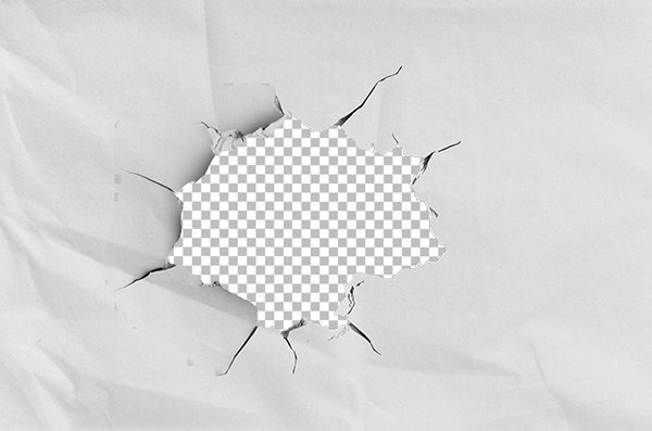Damaged Torn Paper PNG – Transparent Distressed Ripped Paper