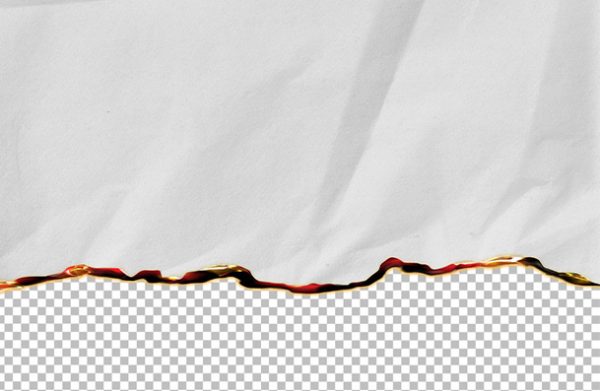 Burnt Paper Transparent PNG – Fire Burned Edge Background