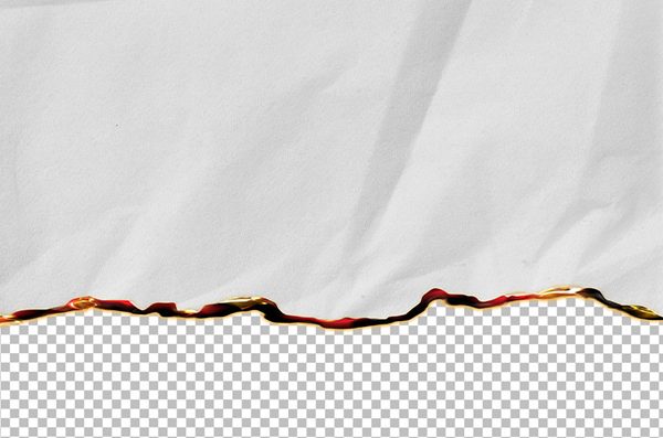 Burnt Paper Transparent PNG – Fire Burned Edge Background