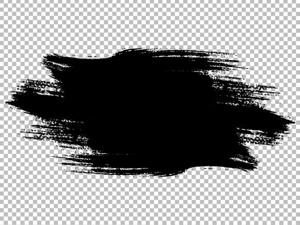 Grunge Brush Texture PNG Transparent Background