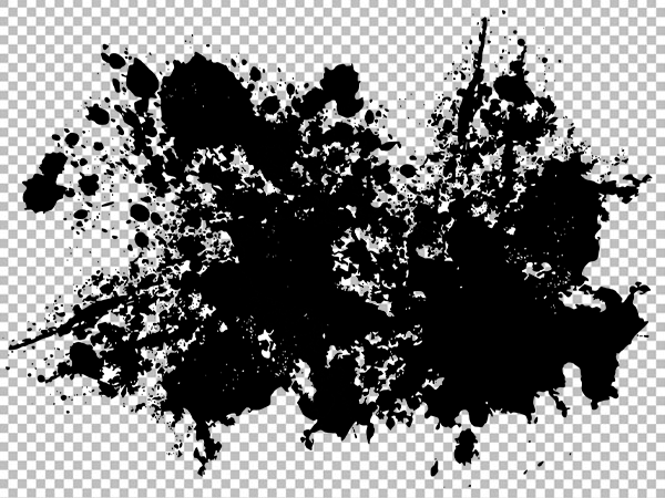 Grunge Vector Brush Texture PNG Transparent