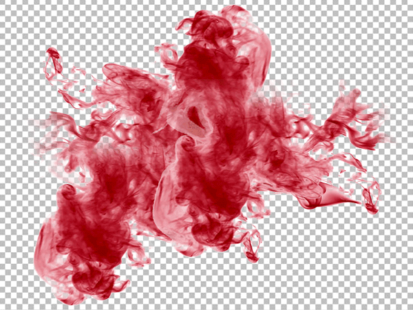 Red Smoke Effect PNG Transparent Background | HD Smoke Overlay Free Download