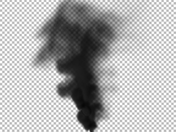 Black HD Smoke PNG Transparent Background Free Download
