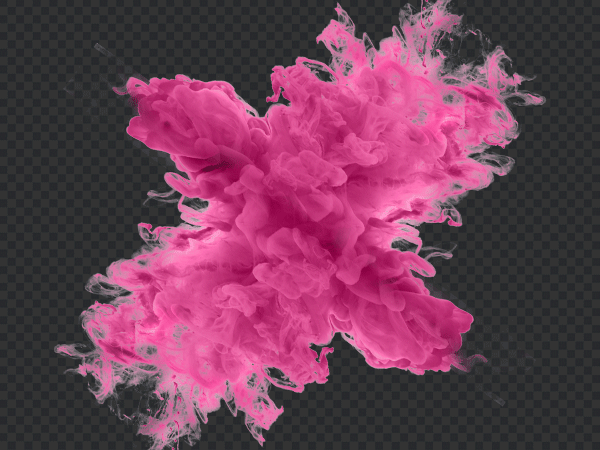 HD Pink Smoke PNG Transparent | Soft Aesthetic Smoke Effect Free