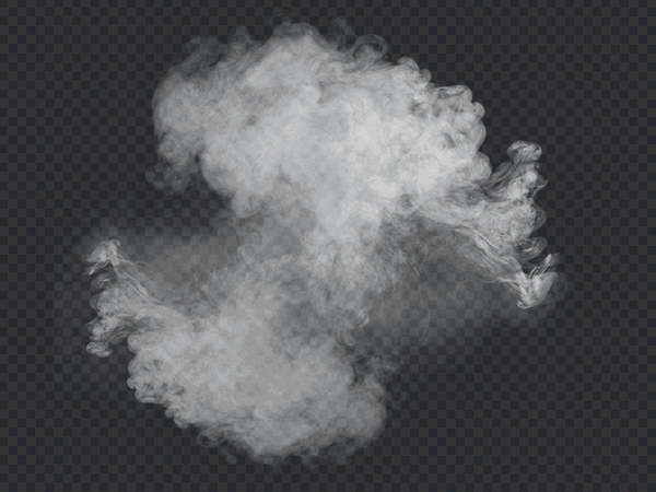 HD White Smoke Overlay PNG Transparent Background Free Download