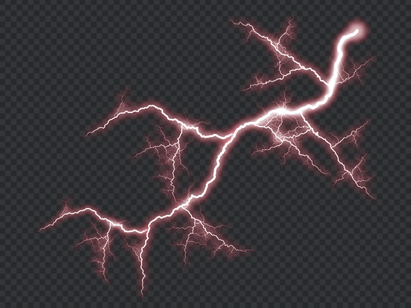 Storm Lightning Bolt PNG HD β Thunderbolt Transparent Background