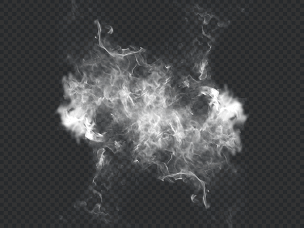 Transparent White Smoke PNG Free Download HD
