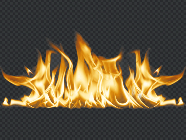 Gas Flame PNG Transparent Background – Realistic Fire Effect HD Free Download