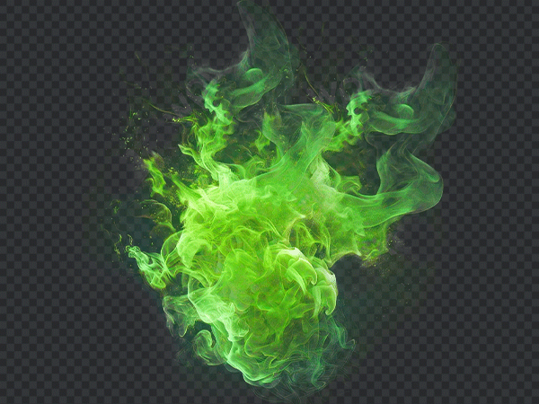 Green Flame PNG Transparent Background β HD Fire Effect Free Download