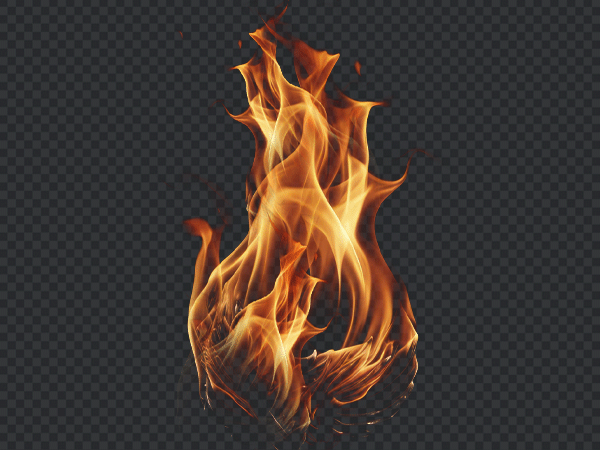 Realistic Campfire Flame PNG Transparent – Fire Effect HD Free Download