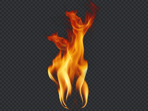 Realistic Torch Flame PNG Transparent – Fire Effect HD Download