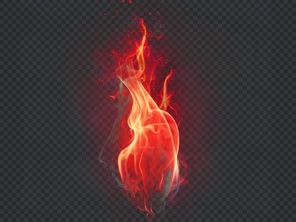Red Flame PNG Transparent – Vibrant Fire Effect HD Free Download
