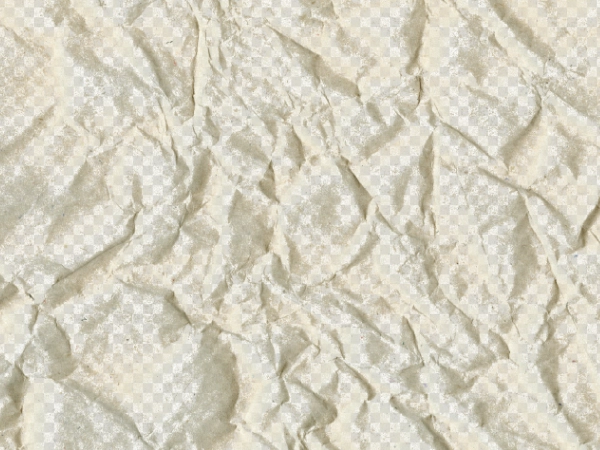 Crumpled Brown Paper PNG Overlay Transparent Background Free Download