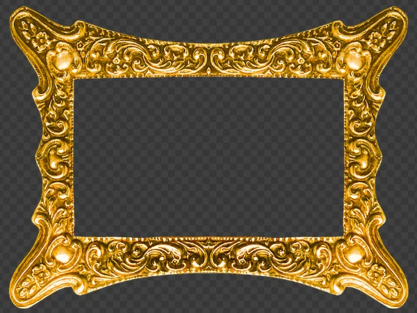 Gold Mirror Frame PNG Free Download HD Transparent Background