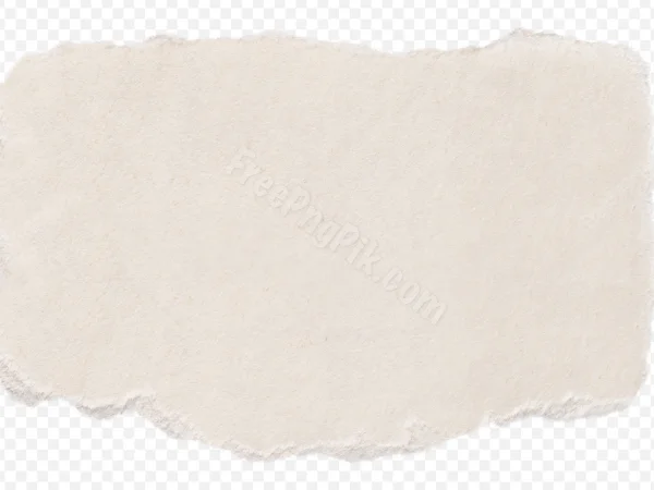 Yellow Torn Paper Craft Cutout PNG for DIY Collage
