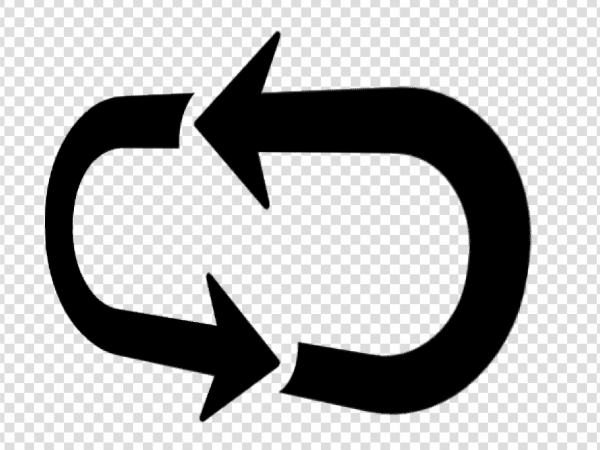 Arrow Loop PNG Transparent Background Free Download