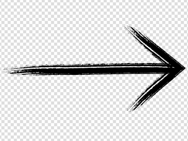 Sketch Arrow PNG Transparent Background Free Download