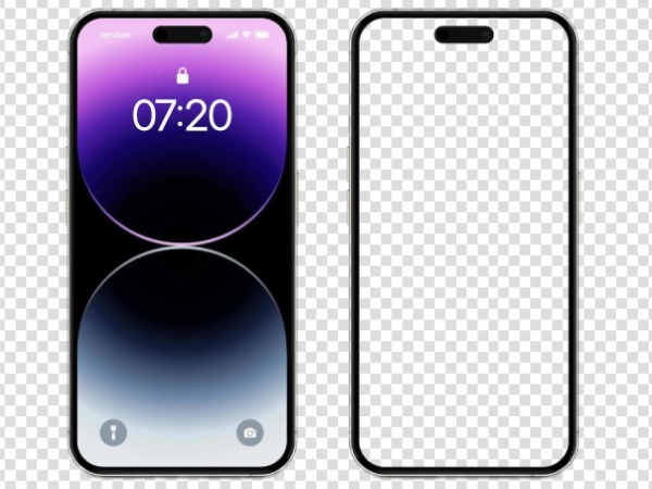iPhone 14 Pro Max in Hand Front View PNG – Free Transparent Image