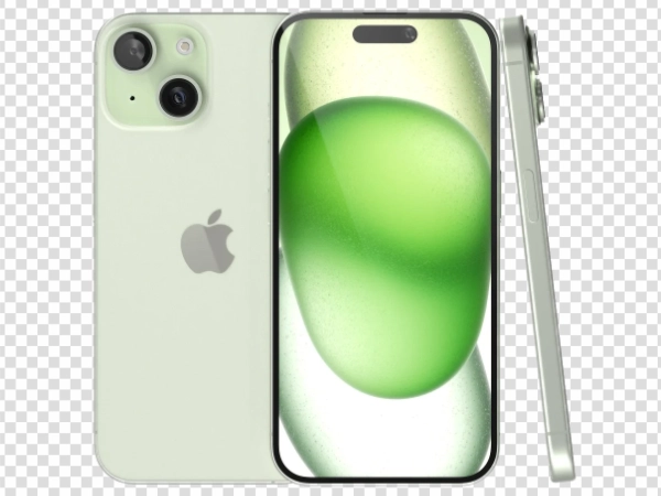 iPhone 15 Pro Green Model PNG – Free Transparent Apple Phone Image