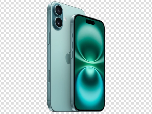 iPhone 16 Front and Back View PNG – Free Transparent Apple Phone Image