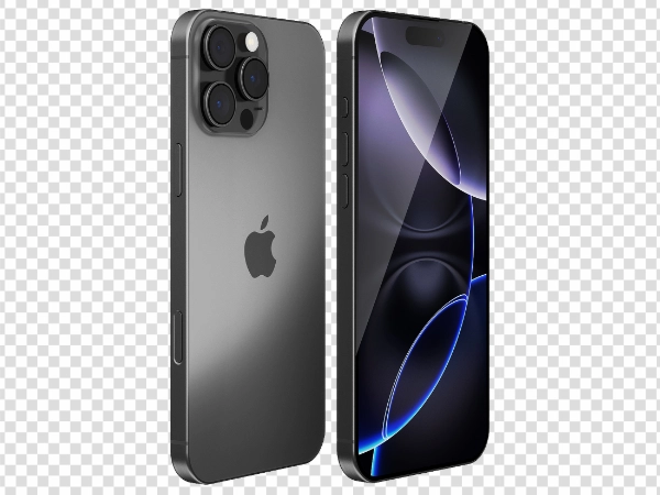 iPhone 16 Pro Front and Back View PNG – Free Transparent Apple Phone Image