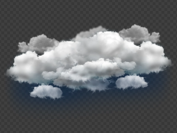 Cumulus Dark White Clouds png