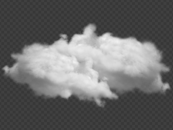 Gray Cloud PNG – Realistic Grey Cloud Image